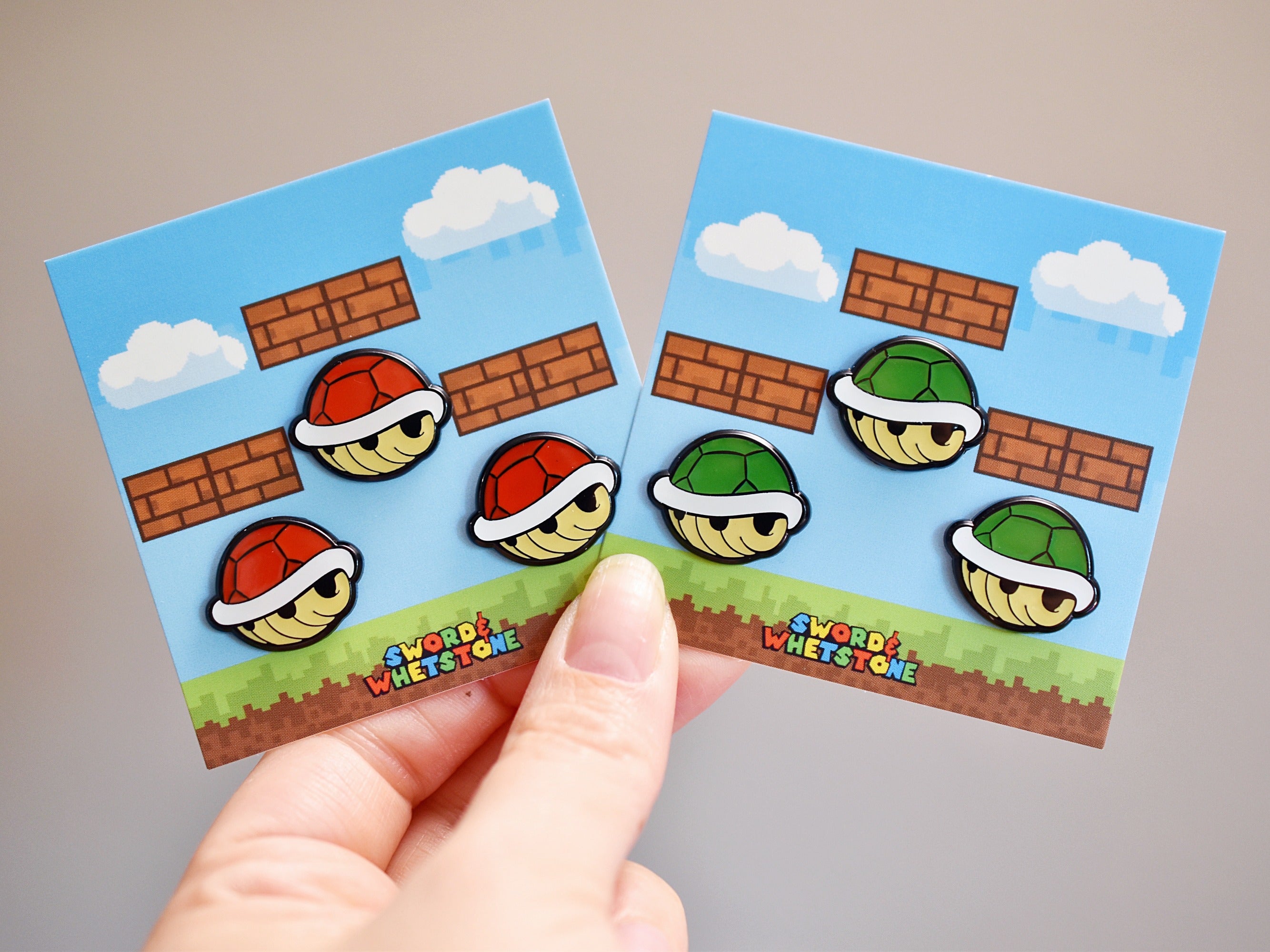Mini Shells Enamel Pin Set image 1