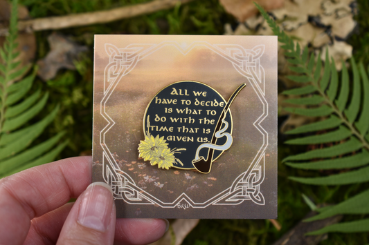 The Wise Enamel Pin image 1