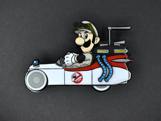Ecto-Kart Enamel Pin image 1