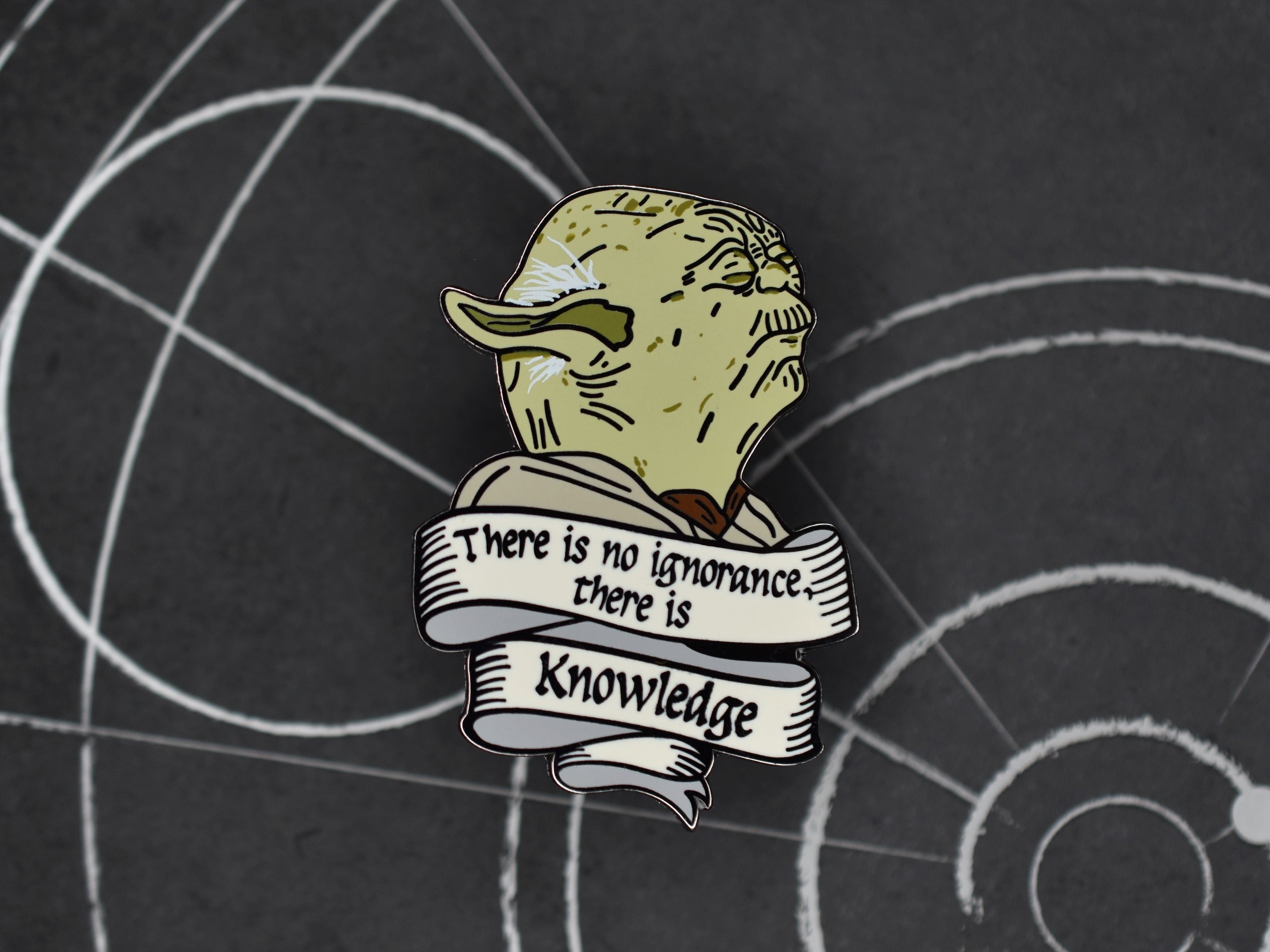 Wise Master Enamel Pin image 0