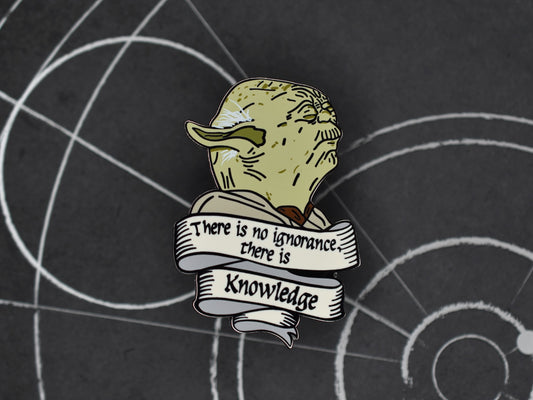 Wise Master Enamel Pin image 0