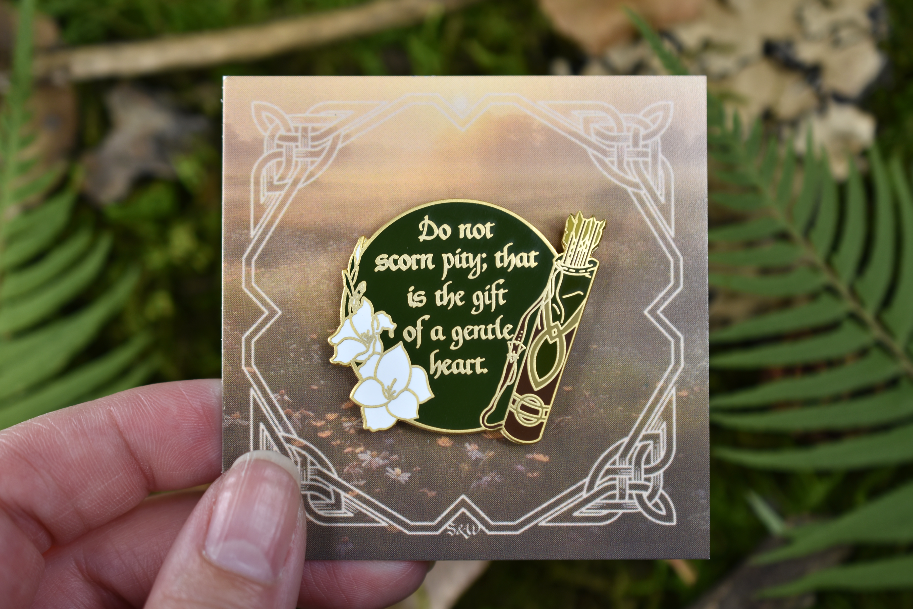 The Captain Enamel Pin image 1