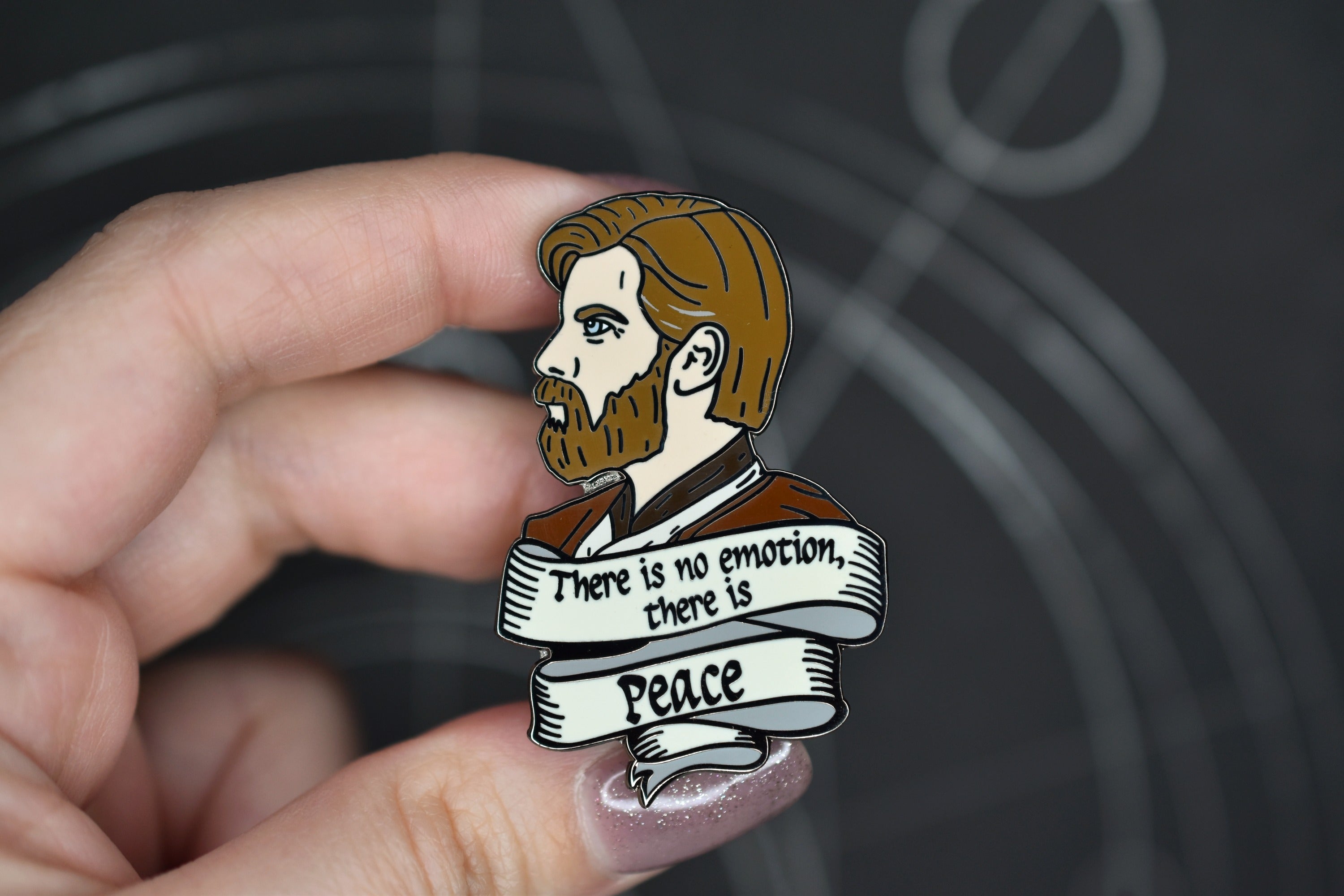 Legendary Master Enamel Pin image 1