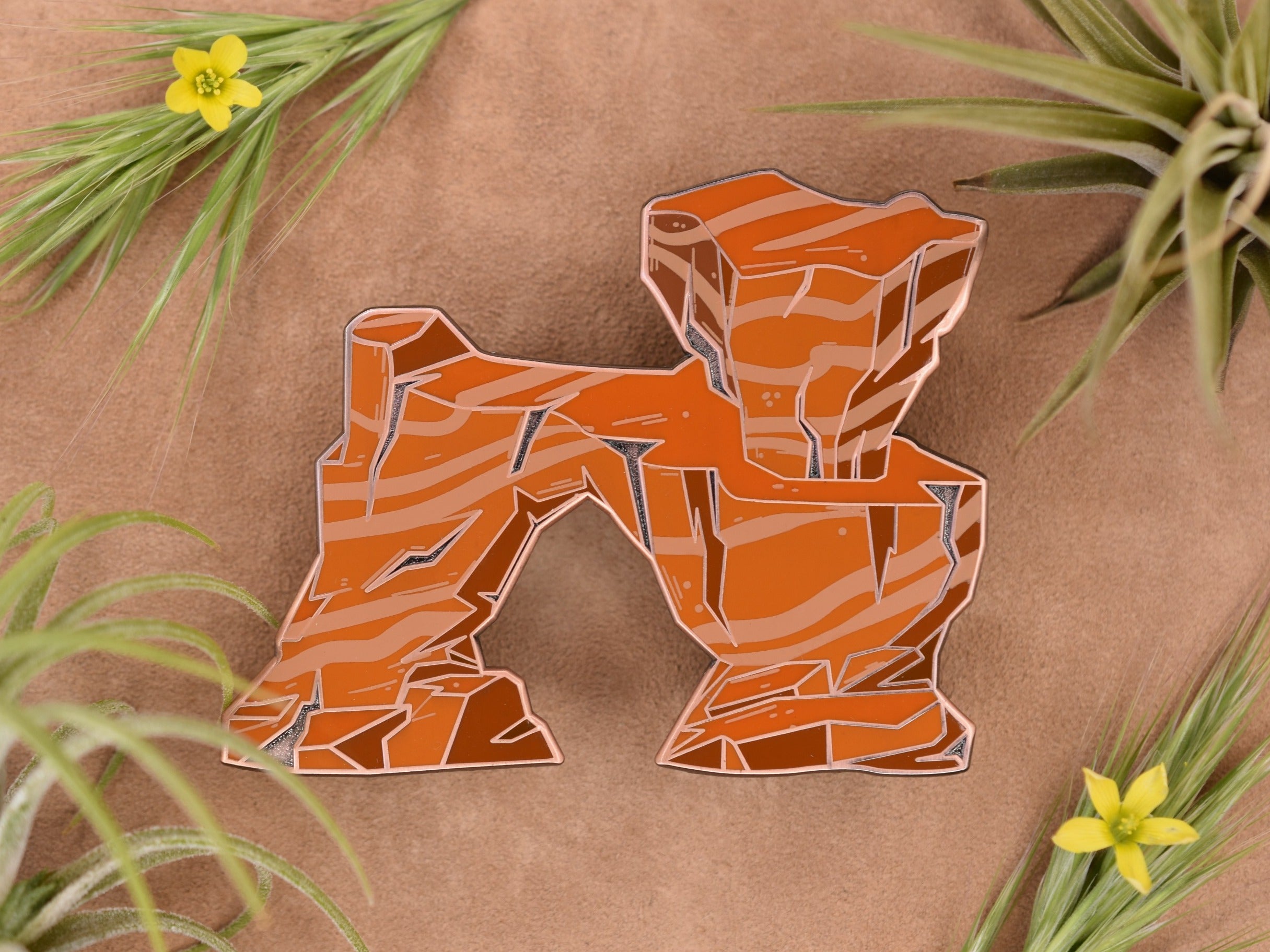 Desert Canyon Backdrop Pin image 0