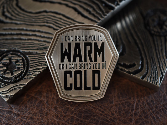 Hunter's Creed Enamel Pin image 0