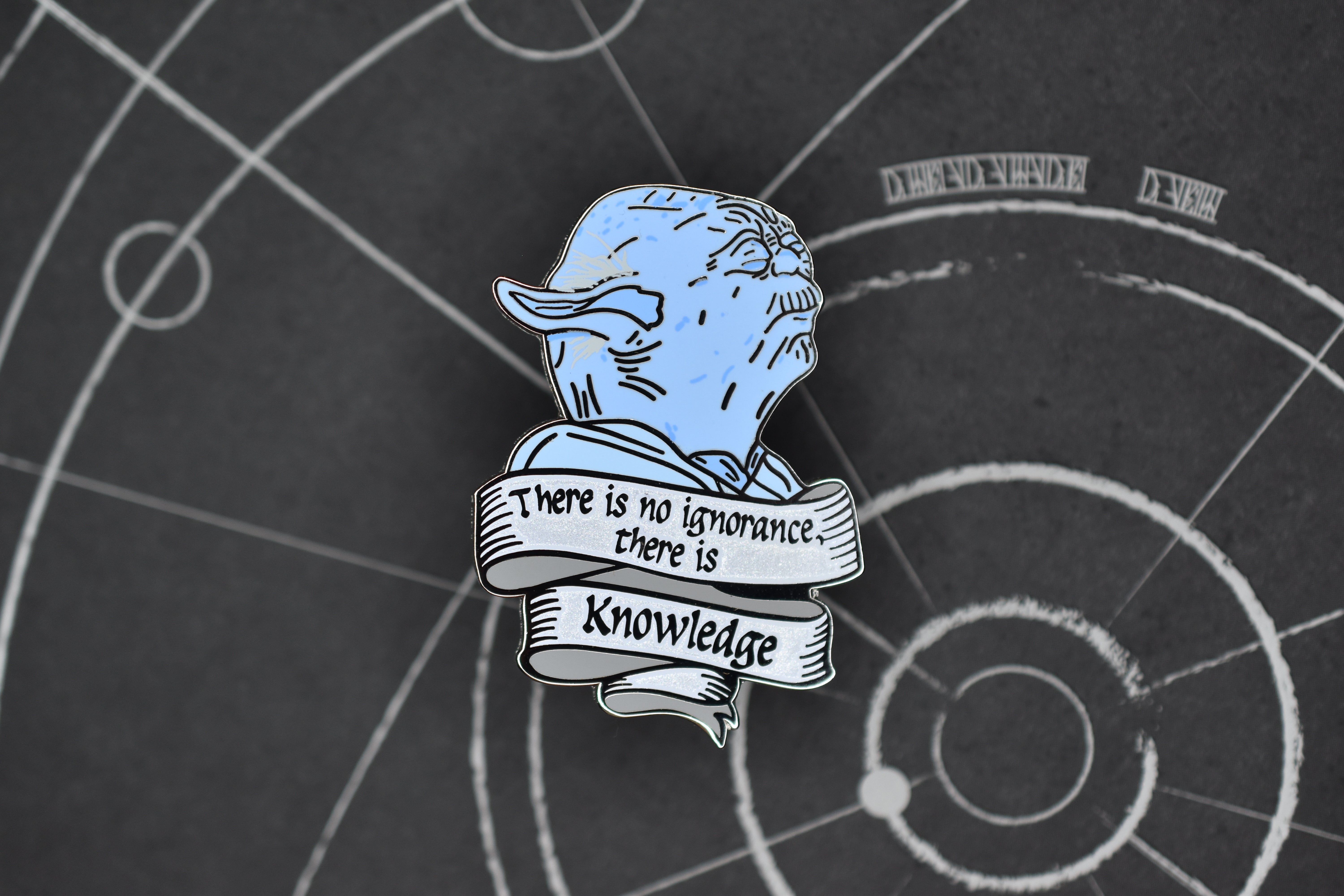 Wise Master Enamel Pin image 1