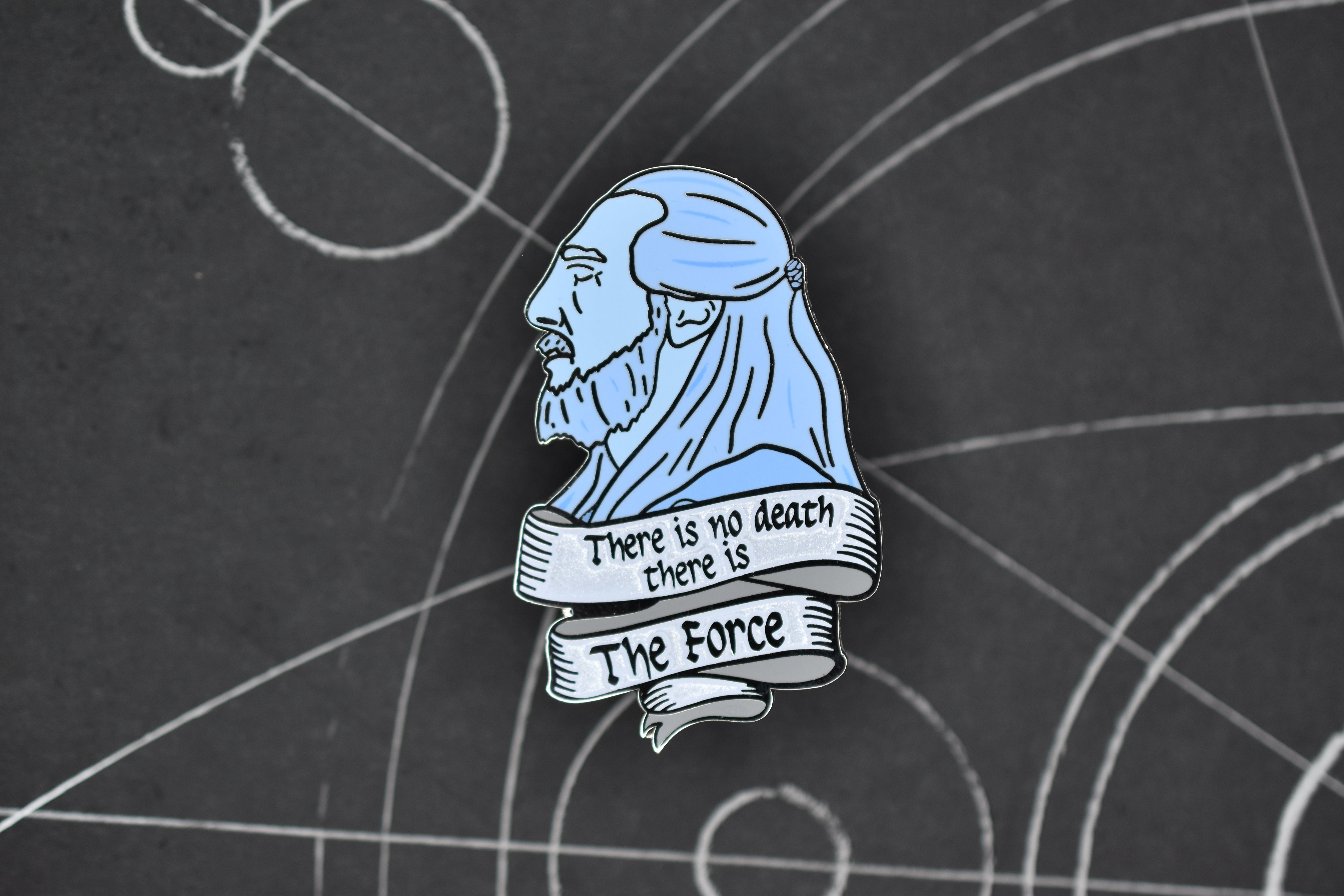 Discerning Master Enamel Pin image 1