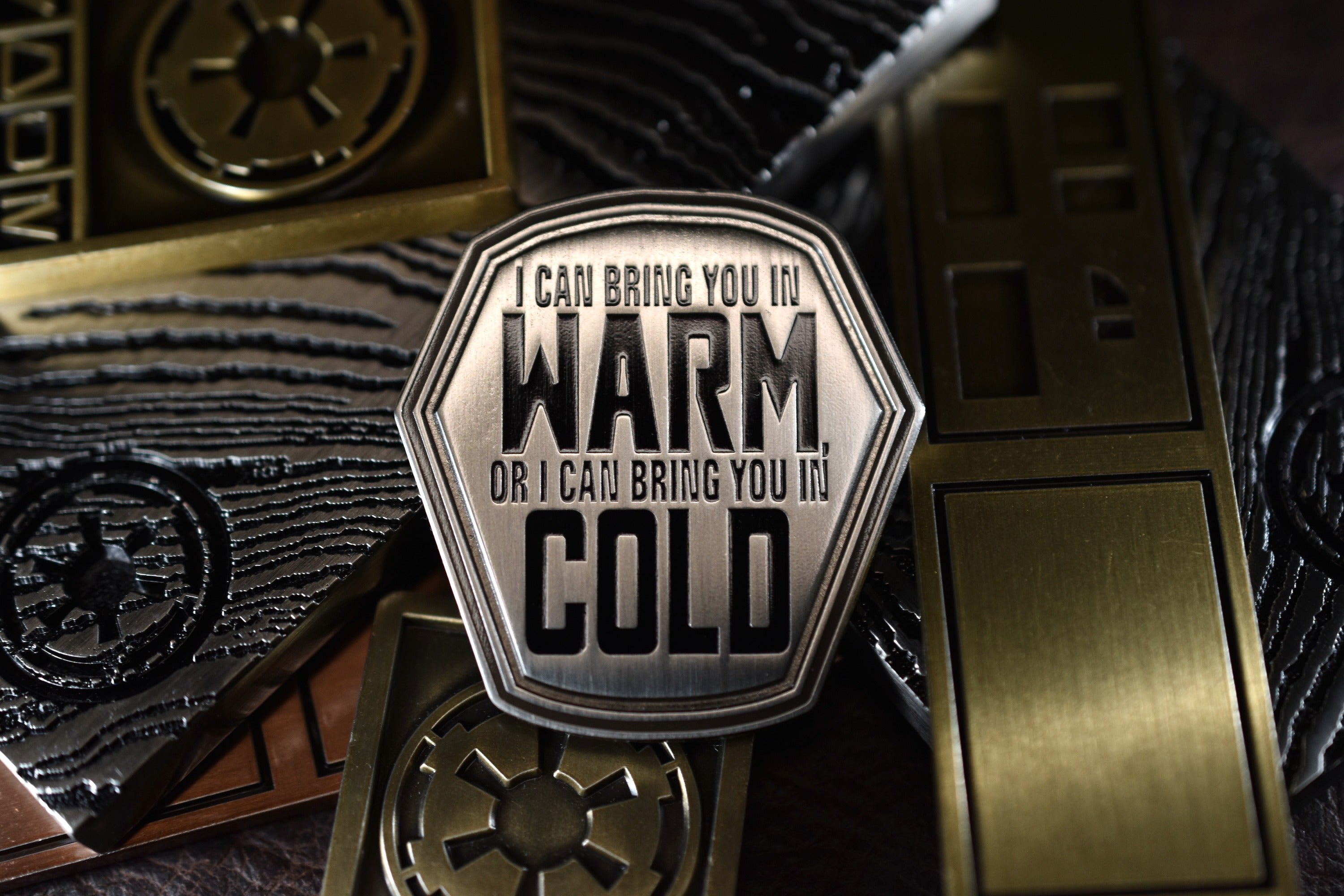 Hunter's Creed Enamel Pin image 2