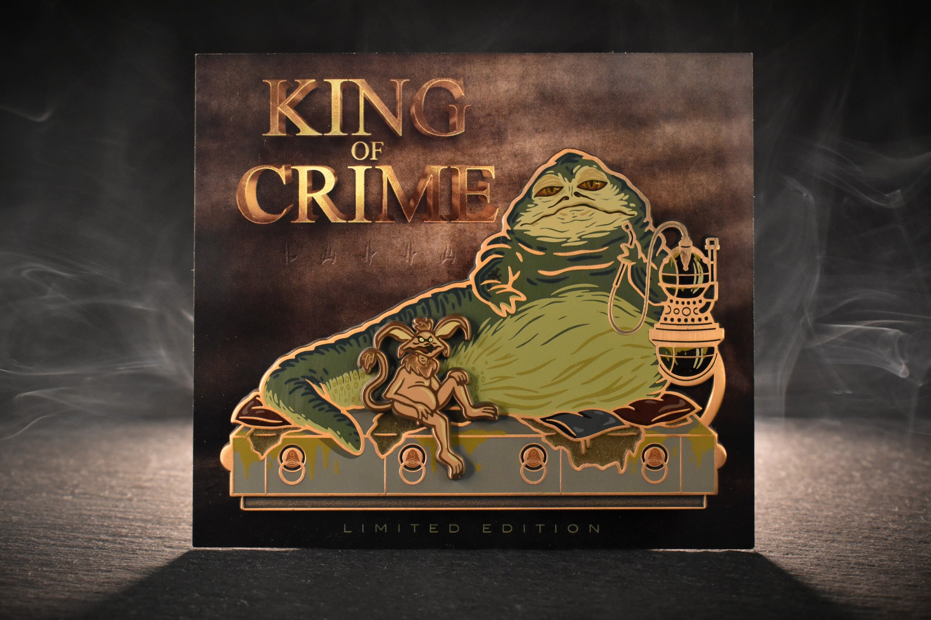 King of Crime Limited Edition Enamel Pin image 1