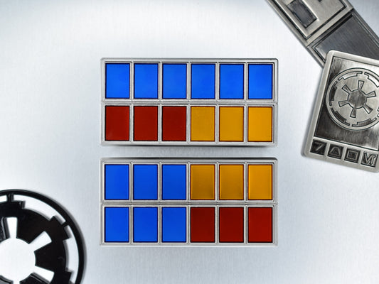 Galactic Rank Badge Enamel Pin image 0