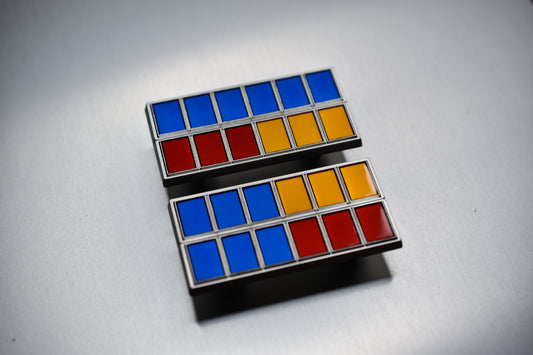 Galactic Rank Badge Enamel Pin image 1
