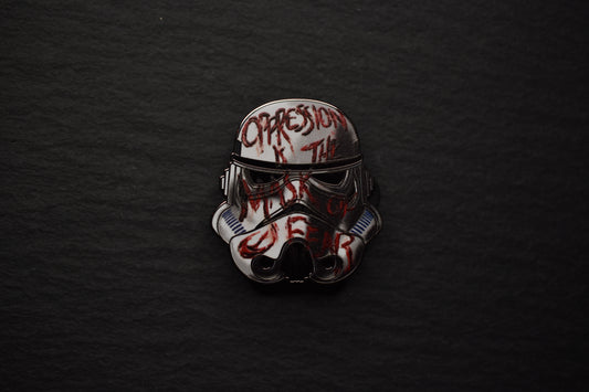 Mask of Fear Enamel Pin image 2