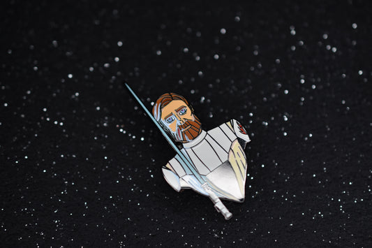 Obi Wan Enamel Pin image 1