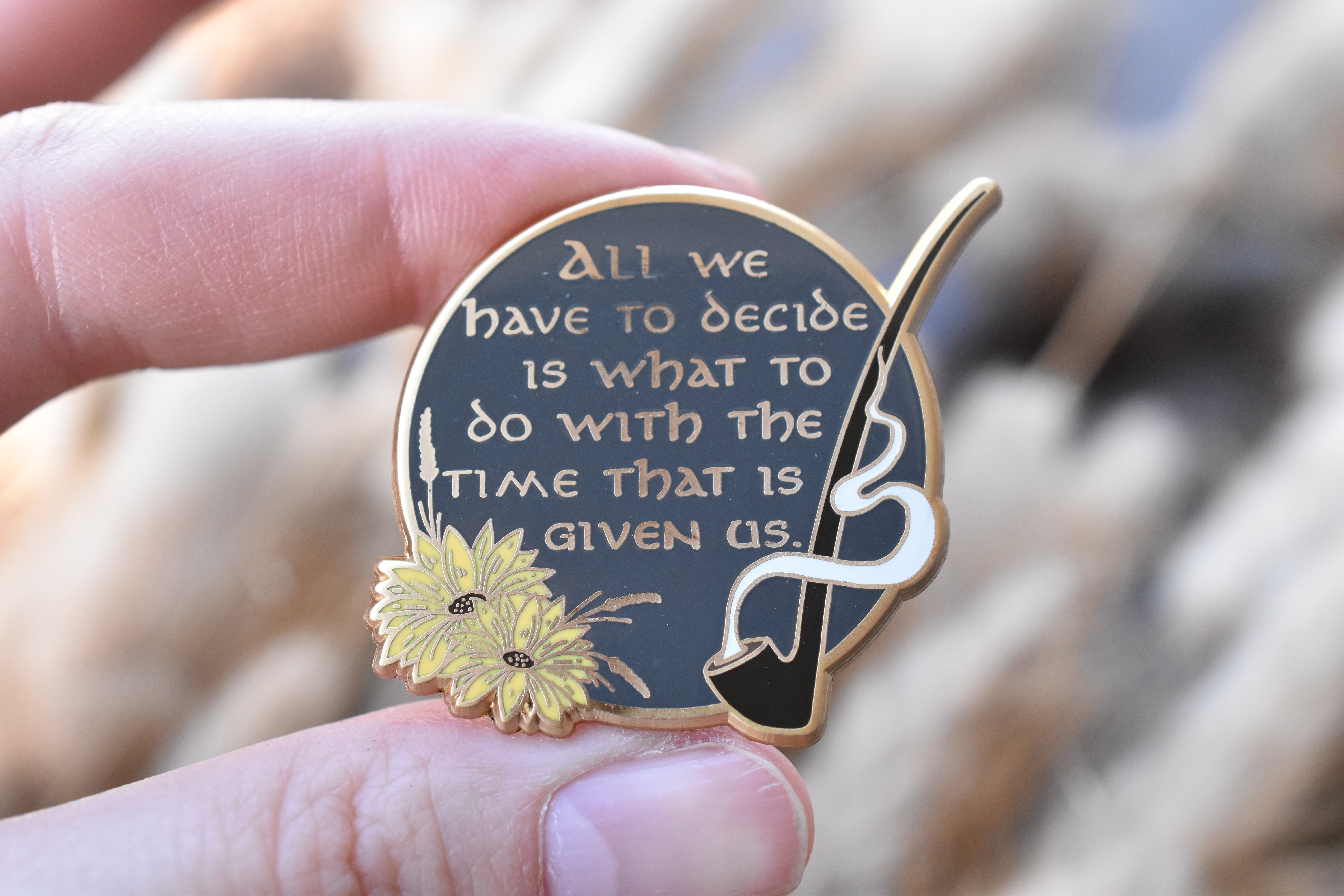 The Wise Enamel Pin image 3