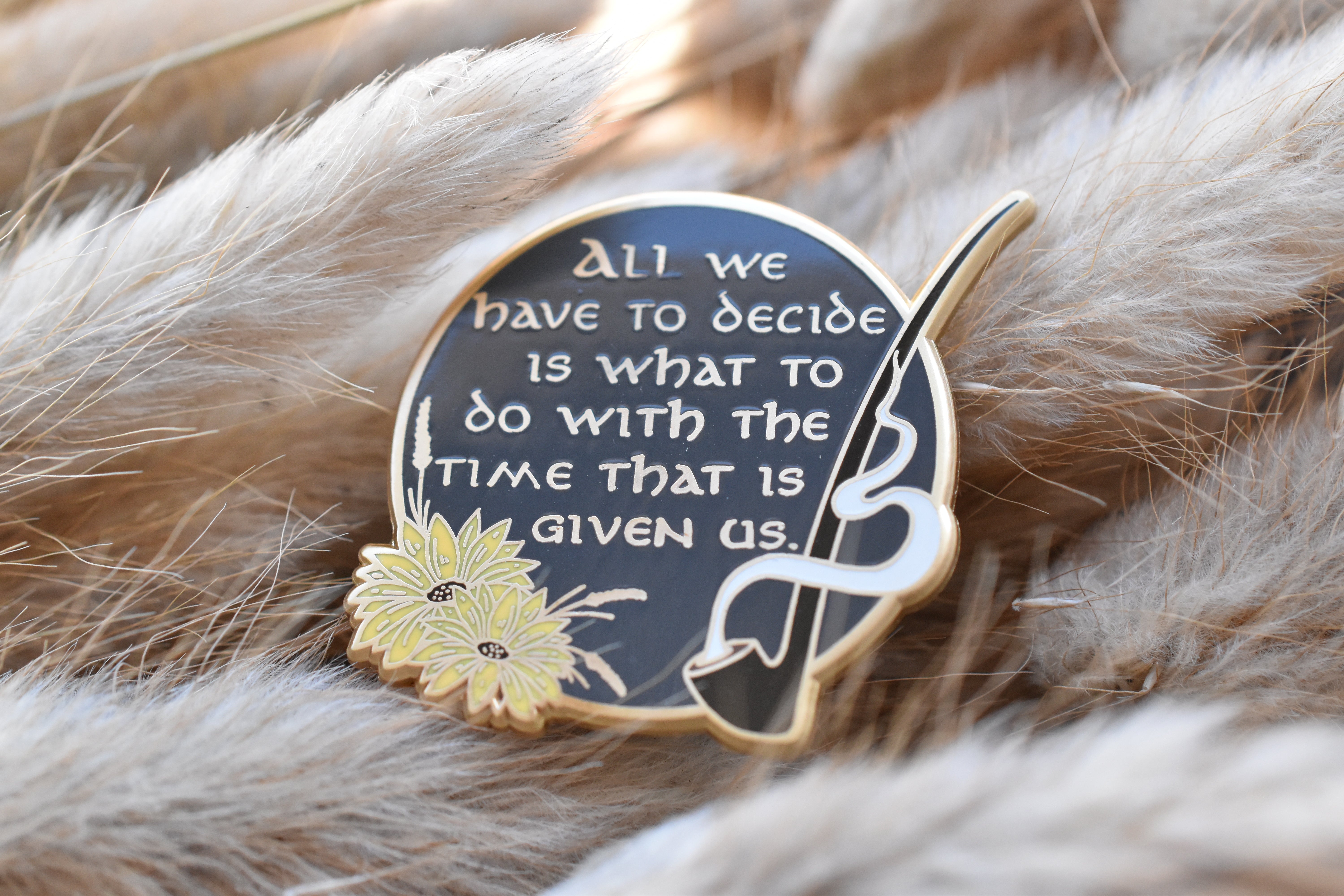 The Wise Enamel Pin image 2