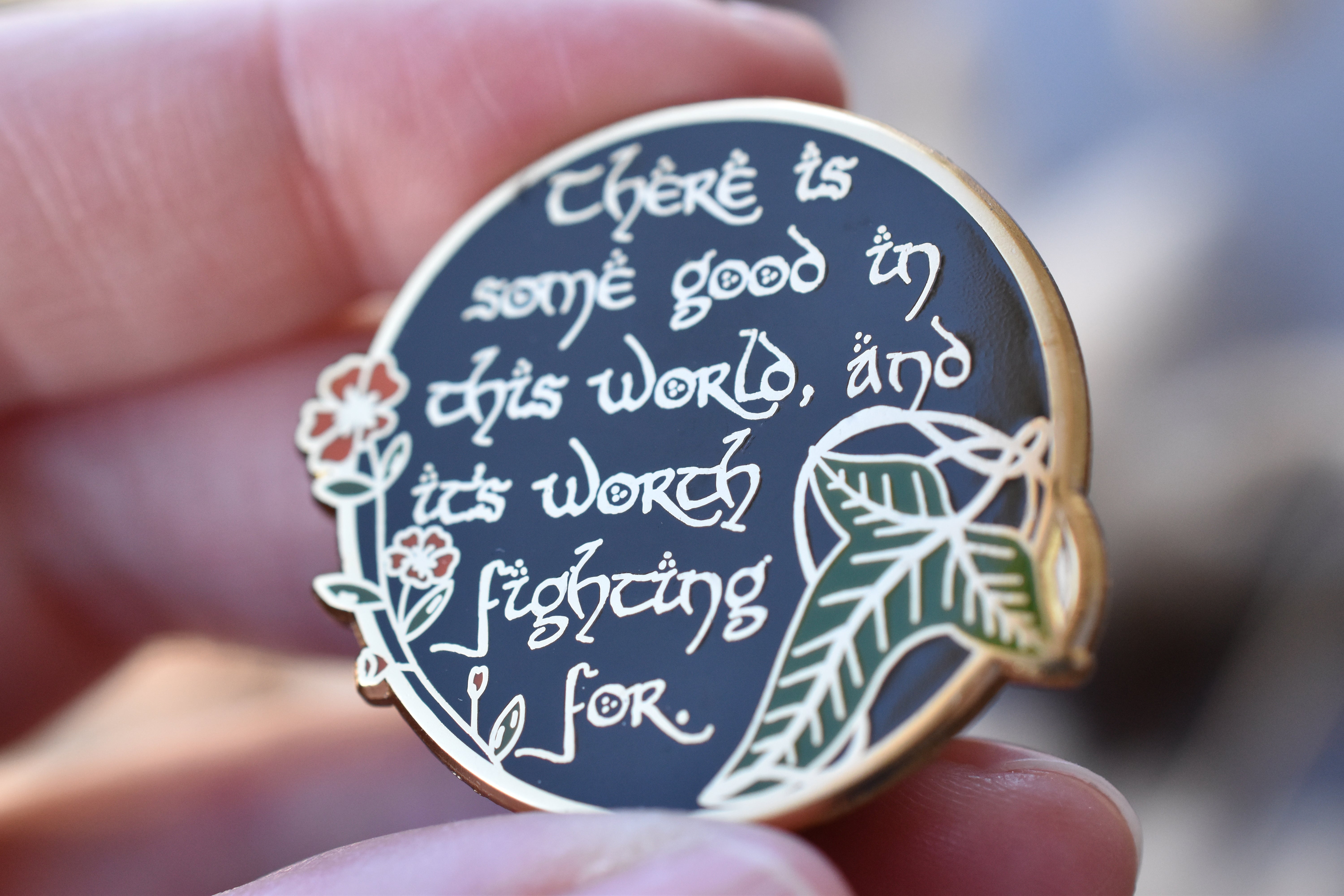 The Brave Enamel Pin image 2
