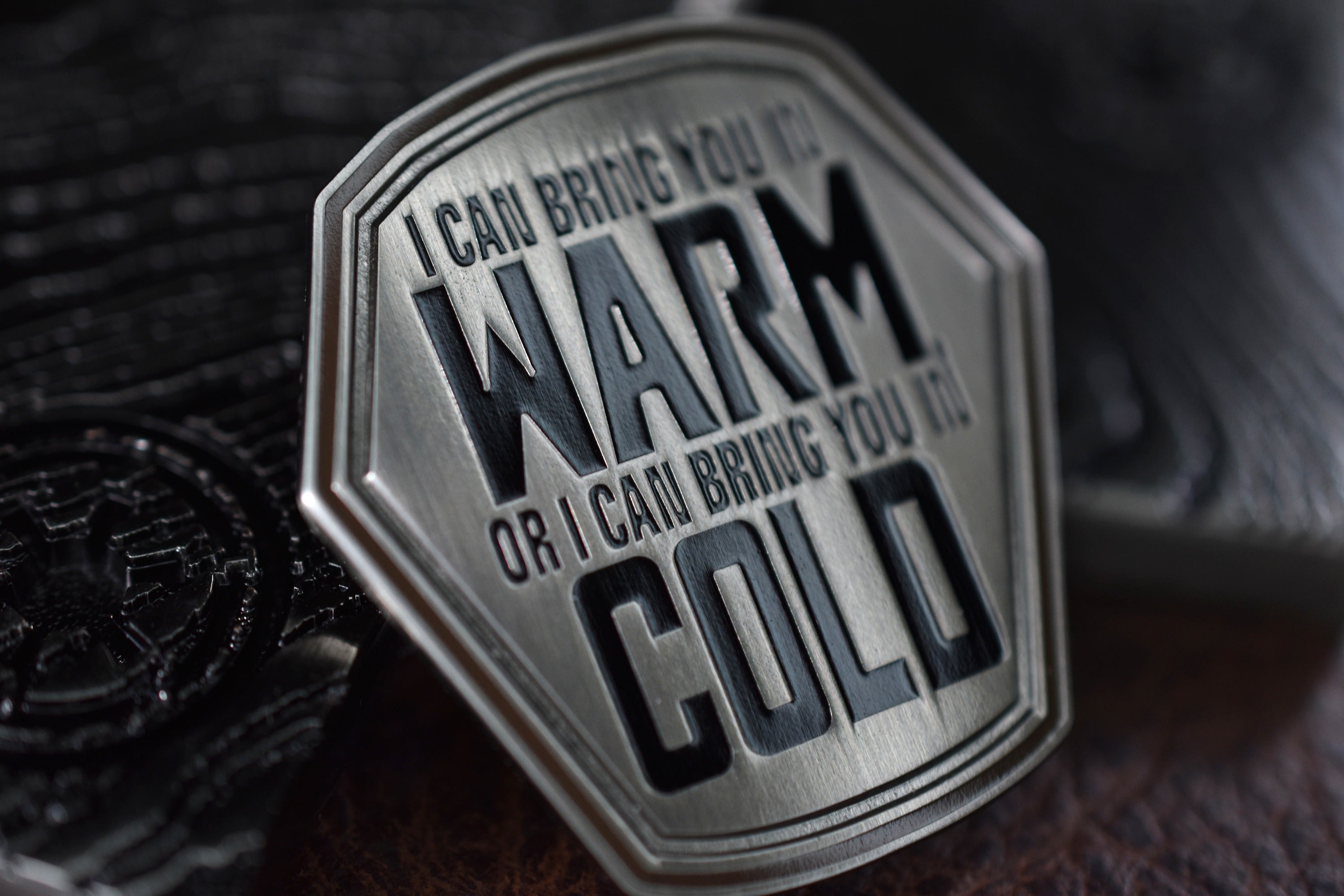 Hunter's Creed Enamel Pin image 1