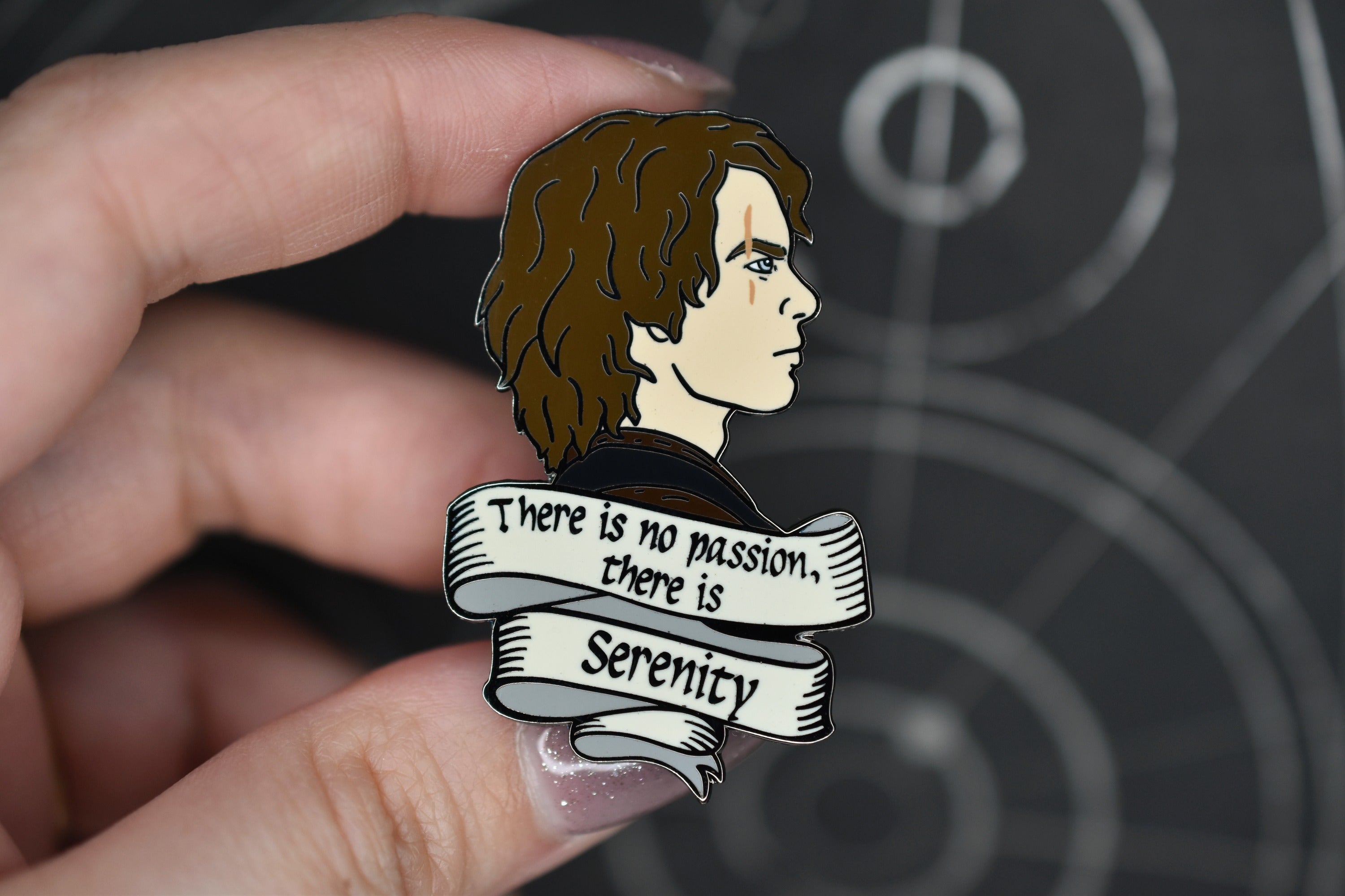 The Chosen One Enamel Pin image 1